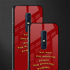 beautiful people with beautiful problems glass case for vivo v17 pro image-2