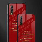 beautiful people with beautiful problems glass case for vivo z1x image-2