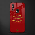 beautiful people with beautiful problems glass case for vivo v15 image
