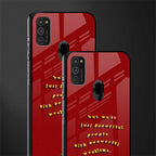beautiful people with beautiful problems glass case for samsung galaxy m30s image-2