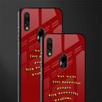 beautiful people with beautiful problems glass case for redmi note 7 pro image-2