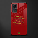 beautiful people with beautiful problems glass case for vivo x60 pro image