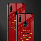 beautiful people with beautiful problems glass case for realme 3 pro image-2