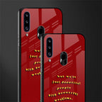 beautiful people with beautiful problems glass case for samsung galaxy a20s image-2