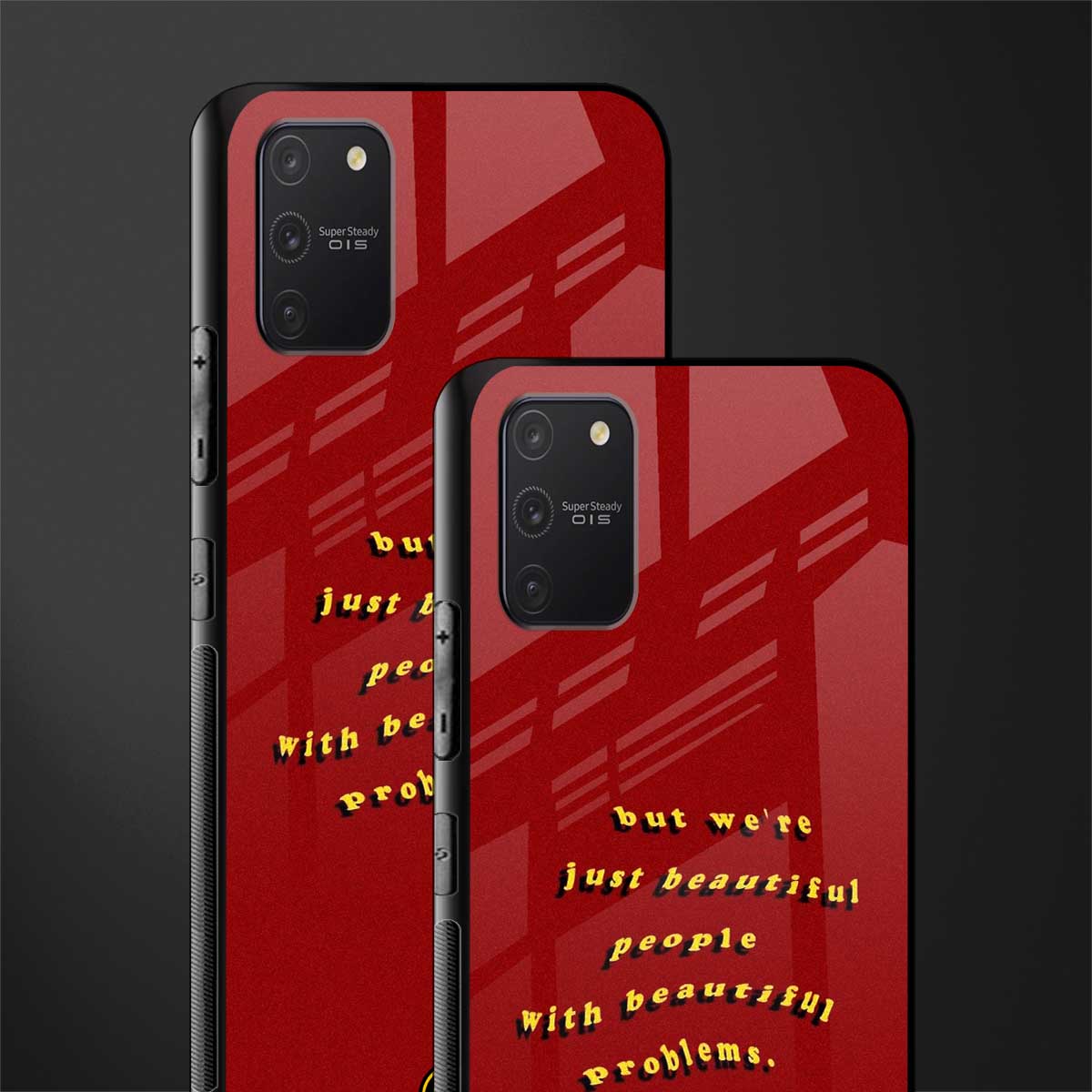 beautiful people with beautiful problems glass case for samsung galaxy s10 lite image-2