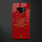 beautiful people with beautiful problems glass case for samsung galaxy note 9 image