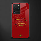 beautiful people with beautiful problems glass case for samsung galaxy s20 ultra image