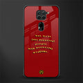 beautiful people with beautiful problems glass case for redmi note 9 image