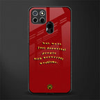 beautiful people with beautiful problems glass case for realme narzo 20 image