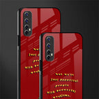 beautiful people with beautiful problems glass case for realme narzo 20 pro image-2