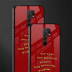 beautiful people with beautiful problems glass case for poco m2 image-2