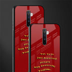 beautiful people with beautiful problems glass case for realme x2 pro image-2