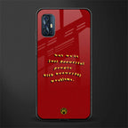 beautiful people with beautiful problems glass case for vivo v17 image