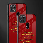 beautiful people with beautiful problems glass case for oppo a15s image-2