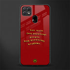 beautiful people with beautiful problems glass case for oppo a15s image