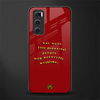 beautiful people with beautiful problems glass case for vivo v20 se image