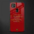 beautiful people with beautiful problems glass case for redmi 9c image