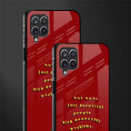 beautiful people with beautiful problems glass case for samsung galaxy a12 image-2