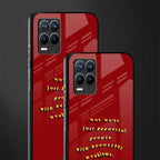 beautiful people with beautiful problems glass case for realme 8 pro image-2