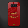 beautiful people with beautiful problems glass case for samsung galaxy note 8 image