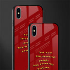 beautiful people with beautiful problems glass case for iphone xs max image-2