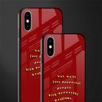 beautiful people with beautiful problems glass case for iphone xs image-2