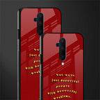 beautiful people with beautiful problems glass case for oneplus 7t pro image-2