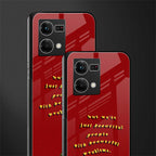 beautiful people with beautiful problems back phone cover | glass case for oppo f21 pro 4g