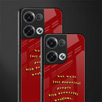 beautiful people with beautiful problems back phone cover | glass case for oppo reno 8 pro