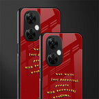 beautiful people with beautiful problems back phone cover | glass case for oneplus nord ce 3 lite