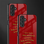 beautiful people with beautiful problems back phone cover | glass case for samsun galaxy a24 4g