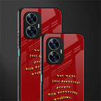 beautiful people with beautiful problems back phone cover | glass case for realme c55