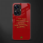 beautiful people with beautiful problems back phone cover | glass case for realme c55