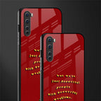 beautiful people with beautiful problems glass case for oneplus nord ac2001 image-2
