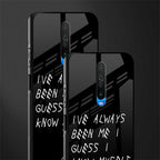 being myself glass case for poco x2 image-2