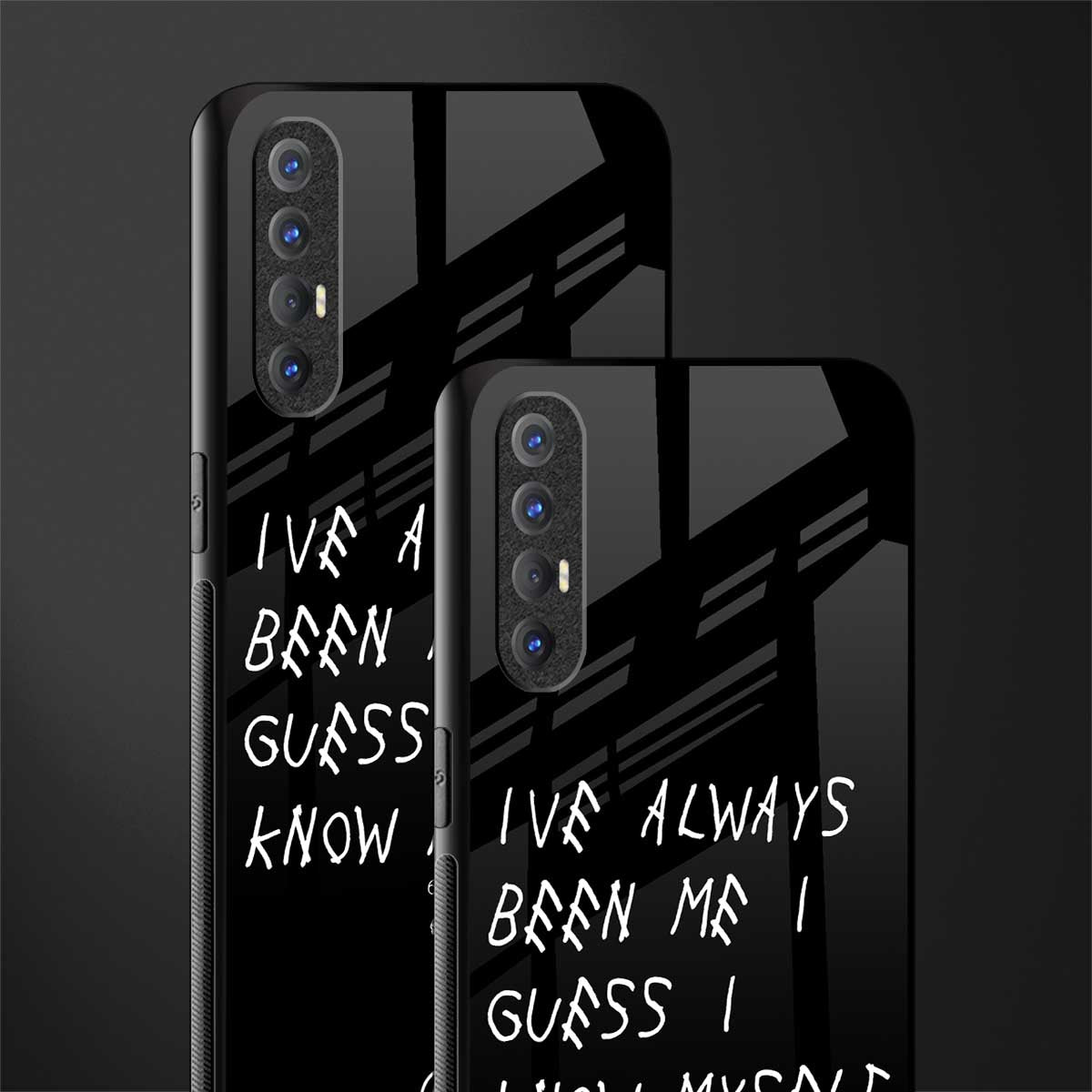 being myself glass case for oppo reno 3 pro image-2