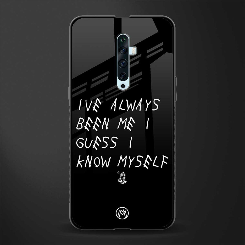 being myself glass case for oppo reno 2f image