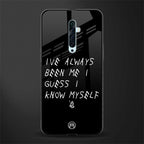 being myself glass case for oppo reno 2f image