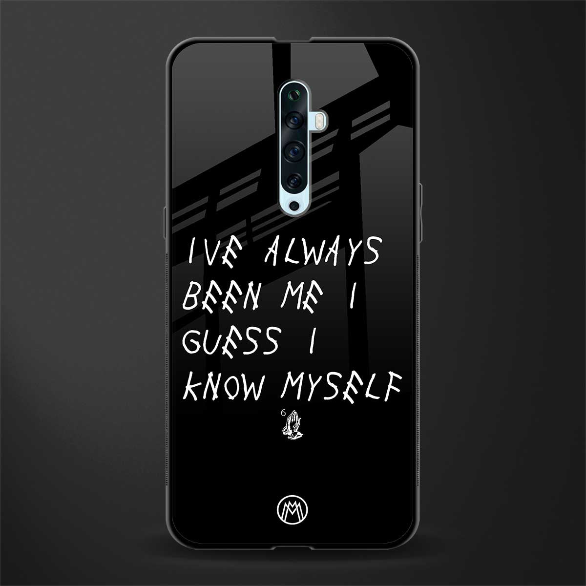 being myself glass case for oppo reno 2f image