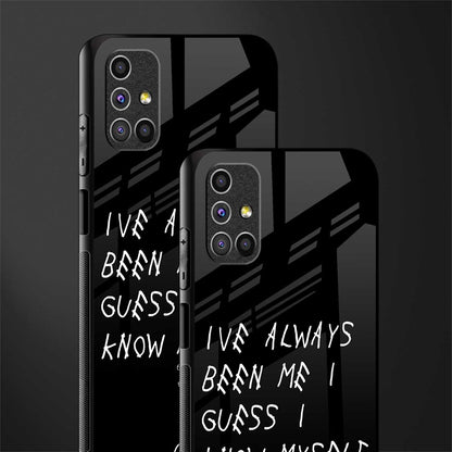 being myself glass case for samsung galaxy m51 image-2