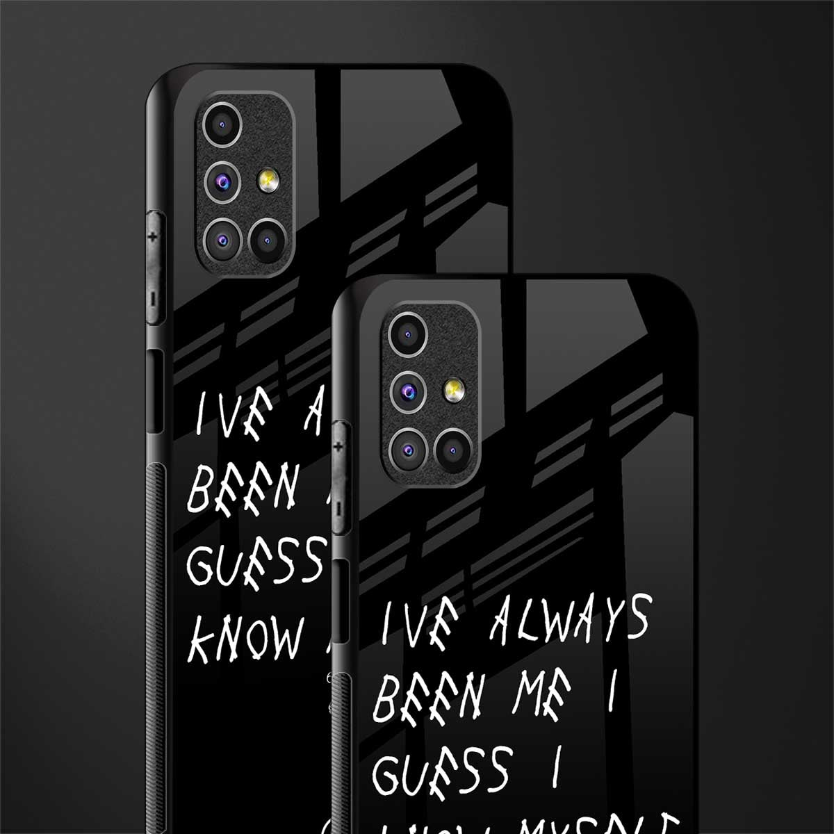 being myself glass case for samsung galaxy m31s image-2