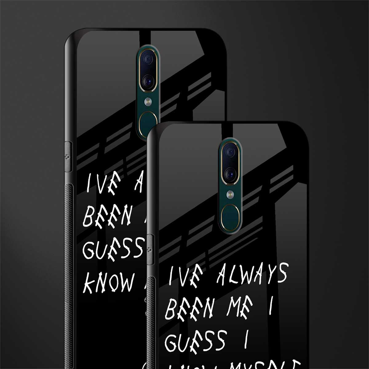 being myself glass case for oppo f11 image-2