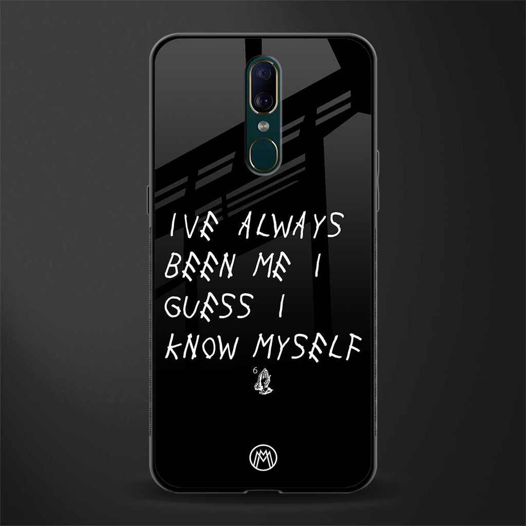 being myself glass case for oppo f11 image