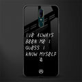 being myself glass case for oppo f11 image