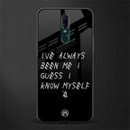being myself glass case for oppo f11 image