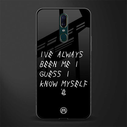 being myself glass case for oppo f11 image