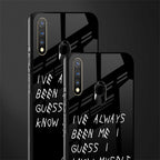 being myself glass case for vivo u20 image-2