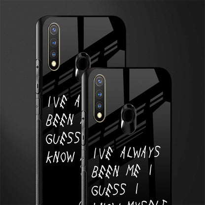 being myself glass case for vivo y19 image-2