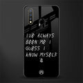 being myself glass case for vivo u20 image