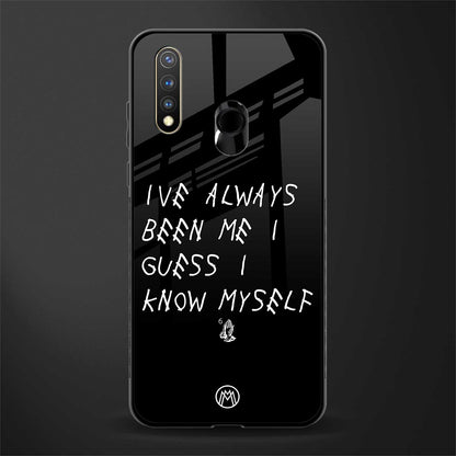 being myself glass case for vivo y19 image
